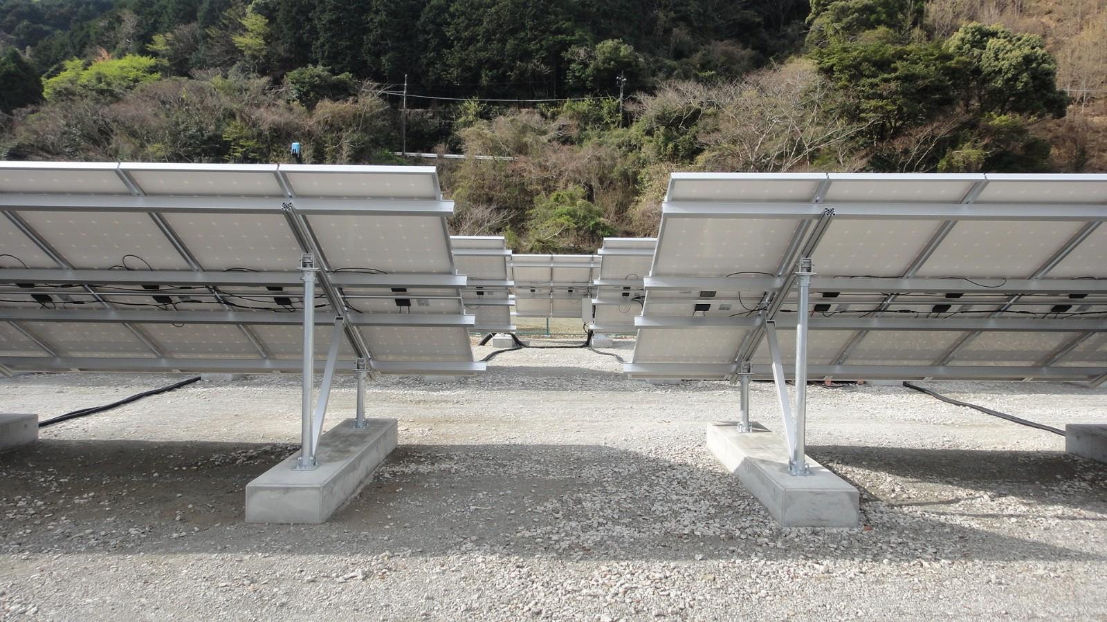 Hot Galvanized Steel Q235 Solar Bracket Real Scene_02
