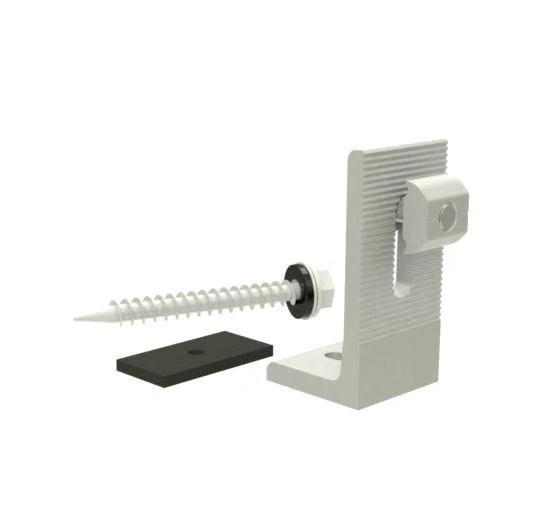 L Feet Solar Metal Roof Hook