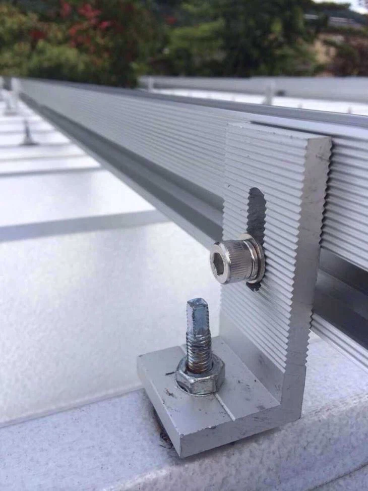 L Feet Solar Metal Roof Hook