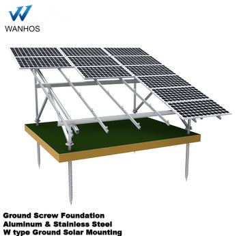 Solar Energy Bracket For Pv Ground Mounting