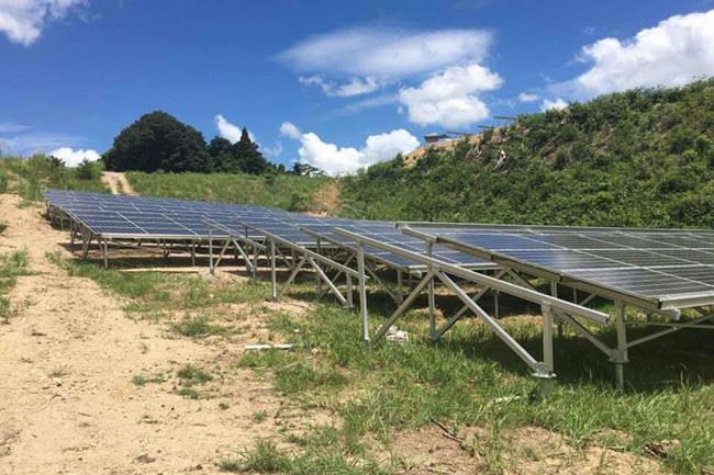 Solar Energy Bracket For Pv Ground Mounting